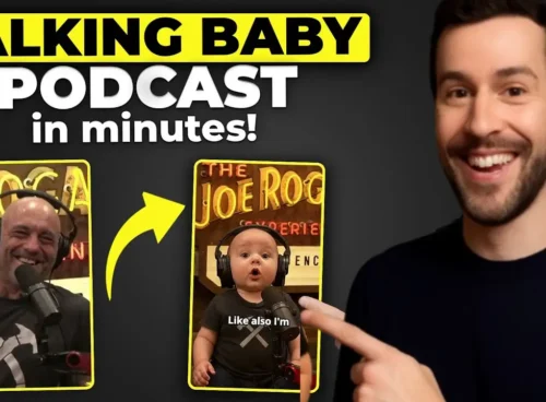 How to Make Trending Baby AI Animation Video & Podcast